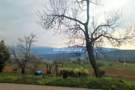 SVETA KATARINA, PIĆAN, ISTRIA, CASA CON PROPRIETA' RURALE E VISTA PANORAMICA