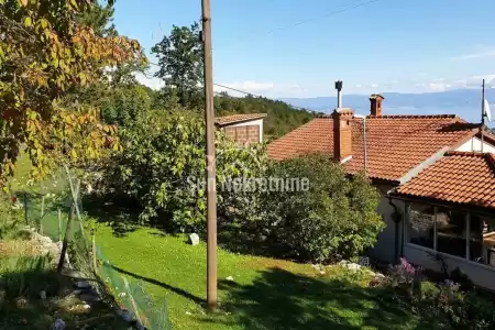 SVETA JELENA, BRSEČ, FAMILIENHAUS MIT MEERBLICK