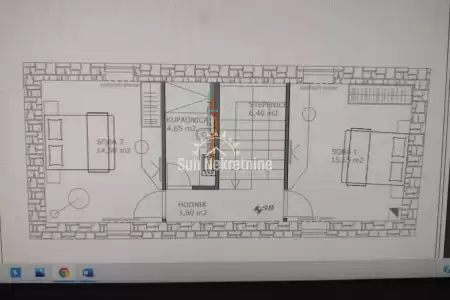 KRŠAN, ISTRIEN, ISTRISCHES STEINHAUS MIT IDEALEM PROJEKT