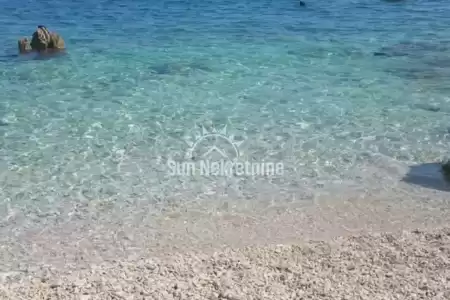 LABIN, ISTRIEN, BAUGRUNDSTÜCK MIT PANORAMA-MEERBLICK