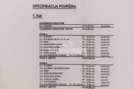 LABIN, ISTRIA, APPARTAMENTO IN NUOVA COSTRUZIONE CON GIARDINO E DUE POSTI AUT