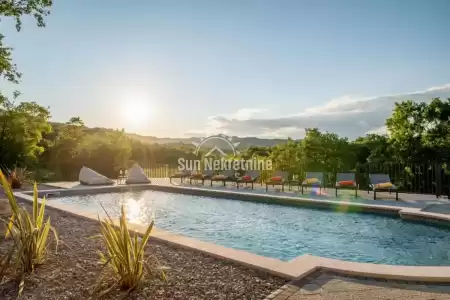 LABIN, PIĆAN, ISTRIA, VILLA DI LUSSO IMMERSA NEL VERDE