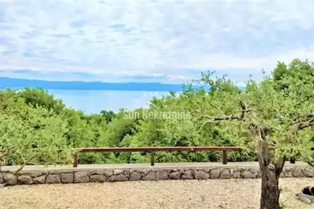 MOŠĆENIČKA DRAGA, FANTASTICA VILLA IN PIETRA CON VISTA MARE PANORAMICA