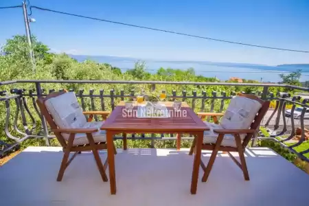 OPATIJA RIVIERA, SCHÖNES RUSTIKALES HAUS MIT PANORAMABLICK AUF DAS MEER