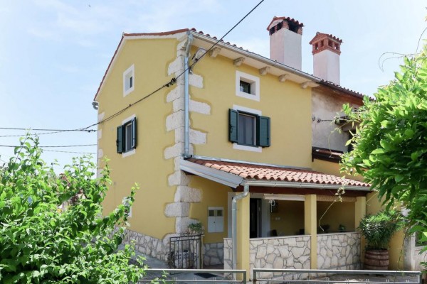 LABIN, ISTRA, DVOJNA KAMENA KUĆA U OKOLICI